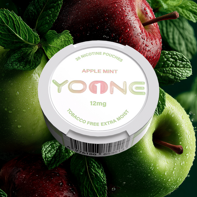 YOONE Pouches Apple Mint 12MG (Moist)