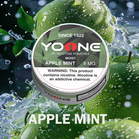 YOONE Pouches Apple Mint 9MG (Moist)