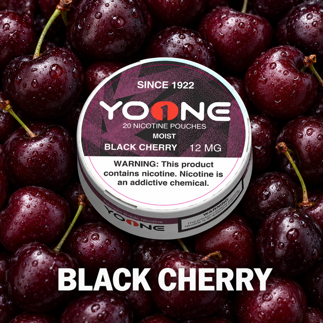 YOONE Pouches Black Cherry 12MG (Moist)