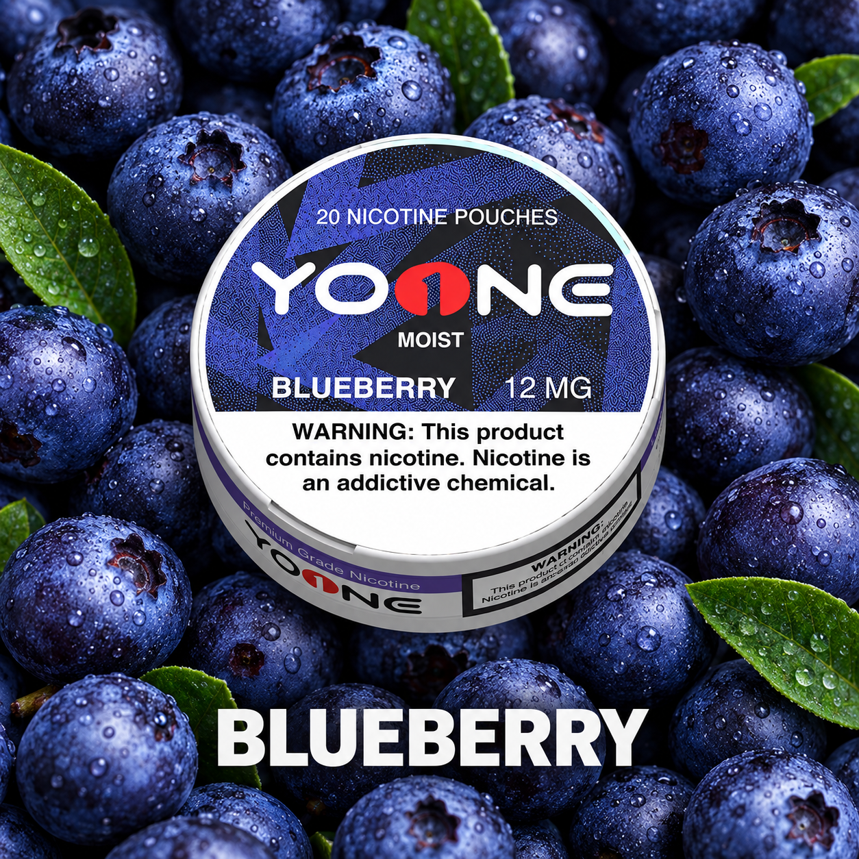 YOONE Pouches Blueberry 12MG (Moist)