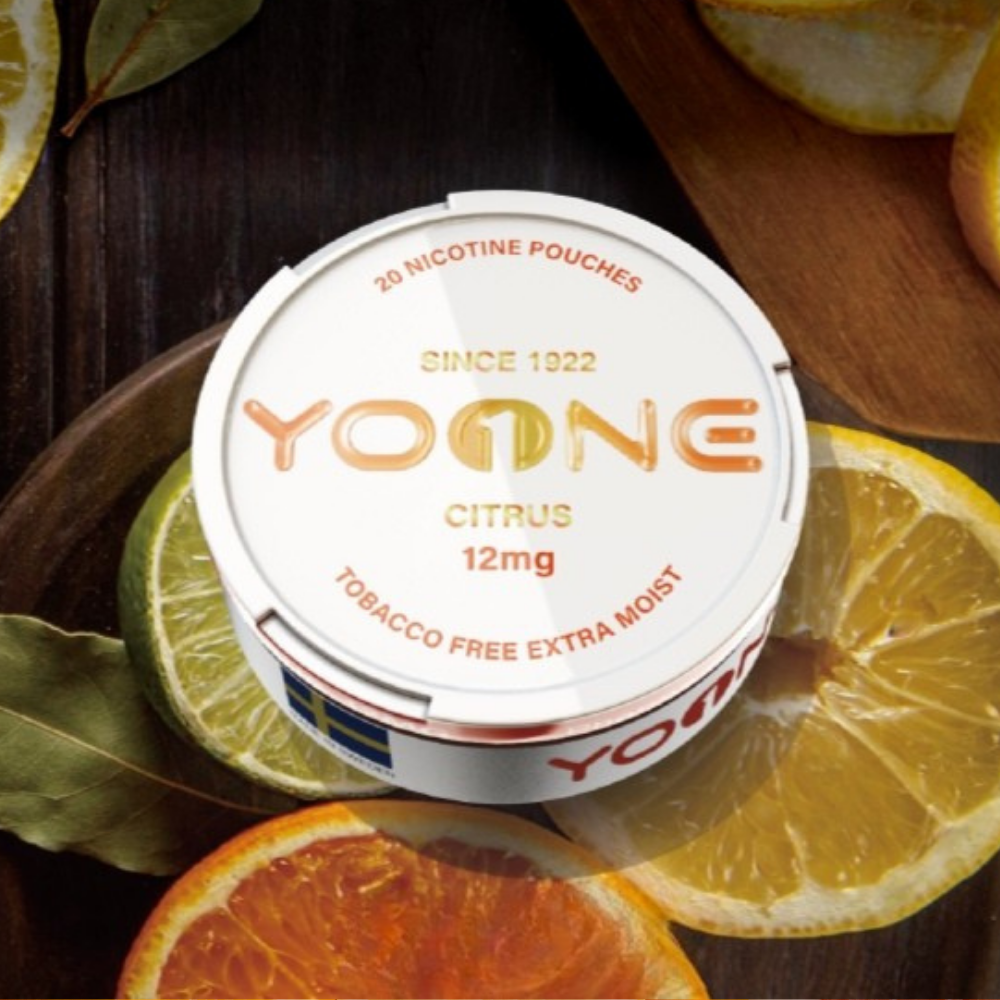 YOONE Pouches Citrus 12MG (Moist)