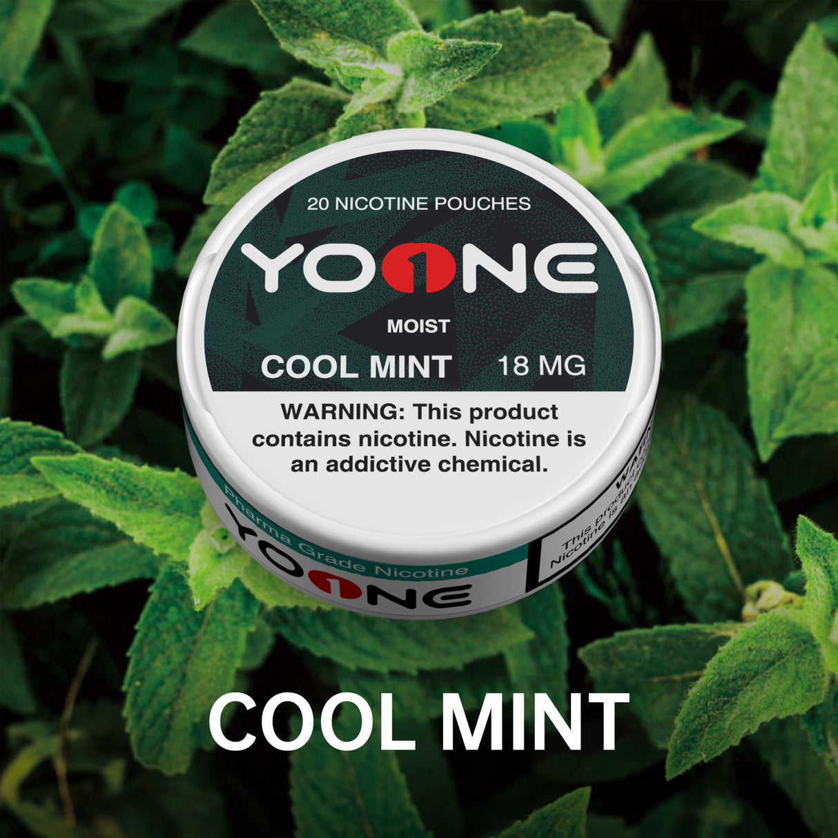 YOONE Pouches Cool Mint 18MG (Moist)