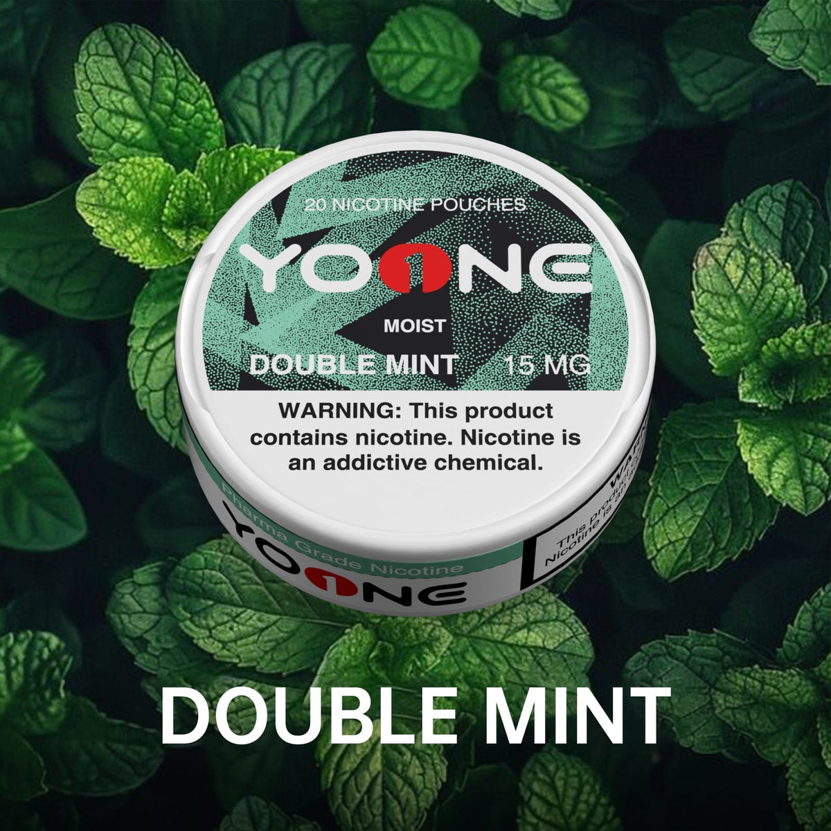 YOONE Double Mint 15MG (Moist) - Best Pouches Canada Online – BestPouches