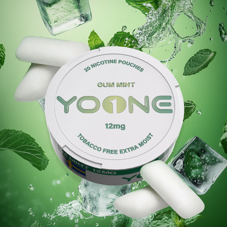 YOONE Pouches Gum Mint 12MG (Moist)