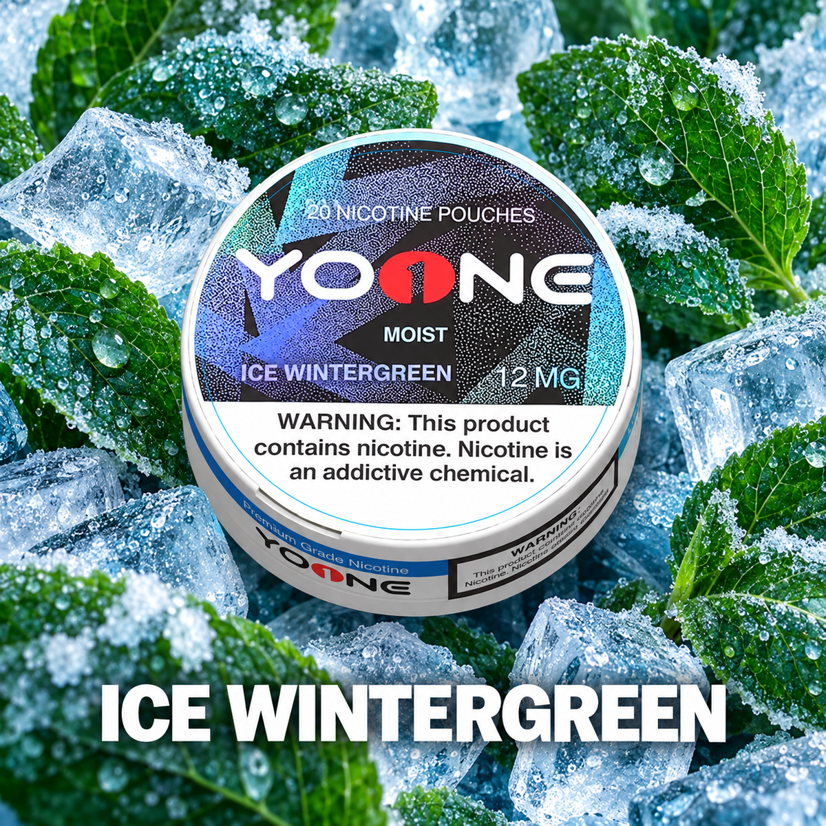 YOONE Pouches Ice Wintergreen 12MG (Moist)