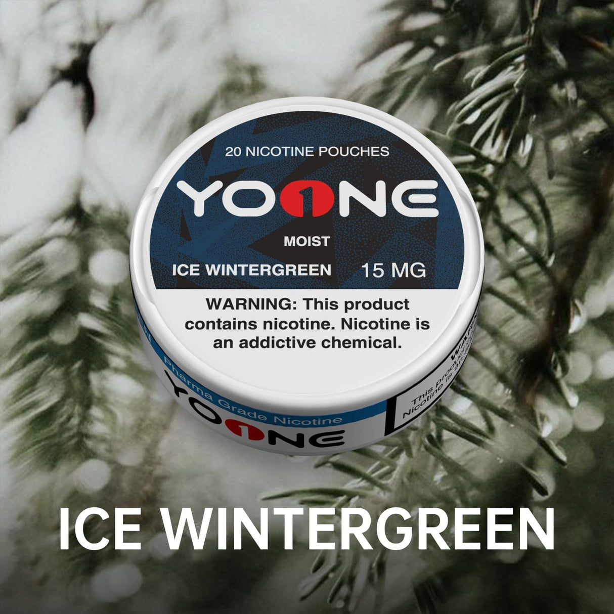 YOONE Pouches Ice Wintergreen 15MG (Moist)
