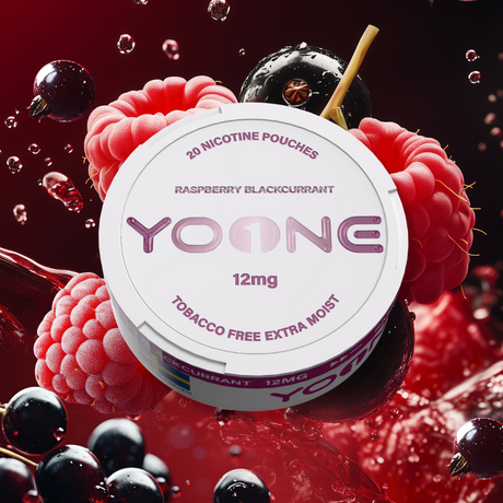 YOONE Pouches Raspberry Blackcurrant 12MG (Moist)