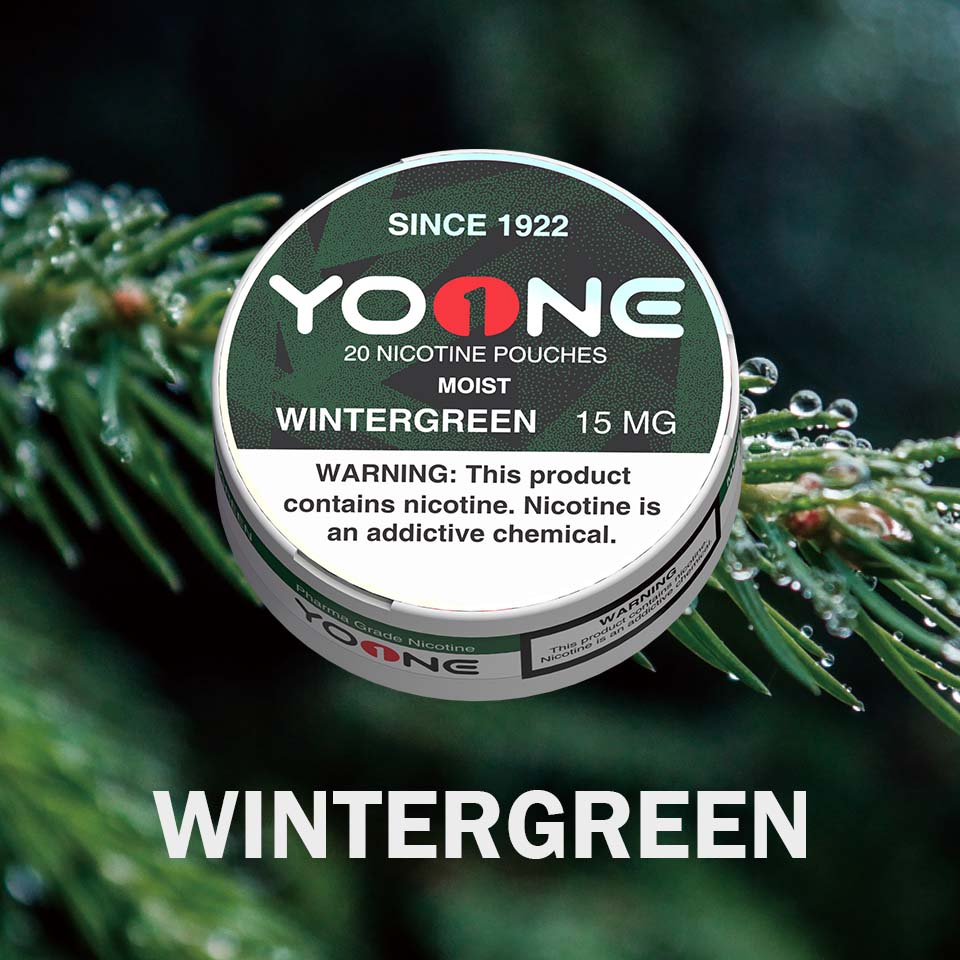 YOONE Wintergreen 15MG (Moist) - Best Pouches Canada Online – BestPouches