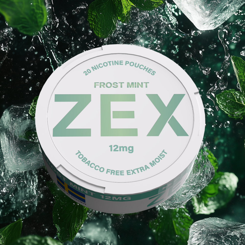 ZEX Frost Mint 12MG - Best Pouches Canada Online – BestPouches