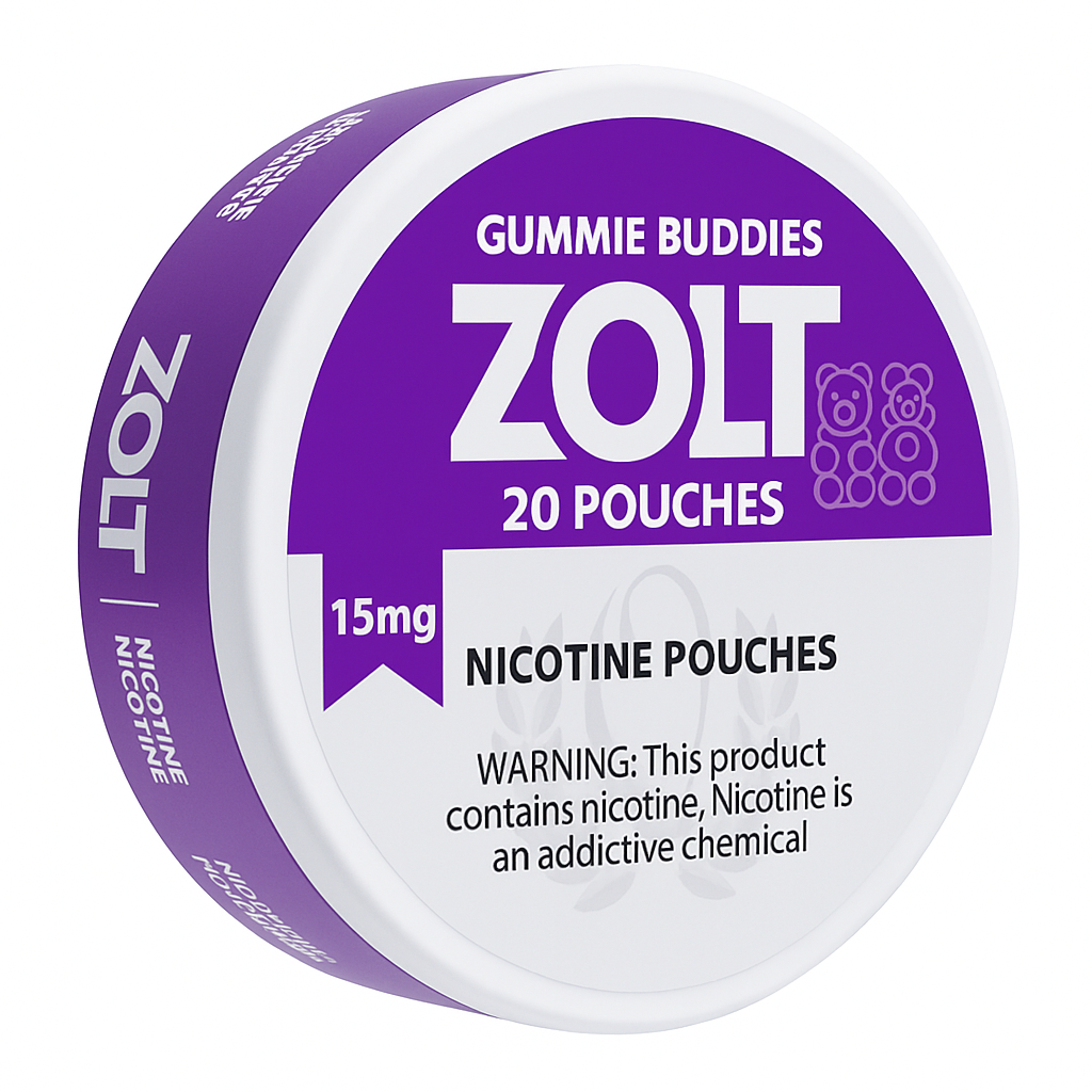 ZOLT Pouches Gummie Buddies 15MG