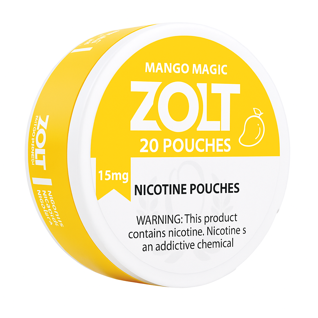ZOLT Pouches Mango Magic 15MG