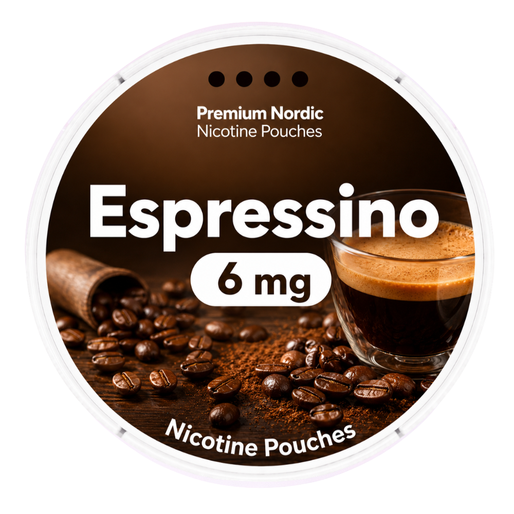 Premium Nordic Pouches Espressino 6MG