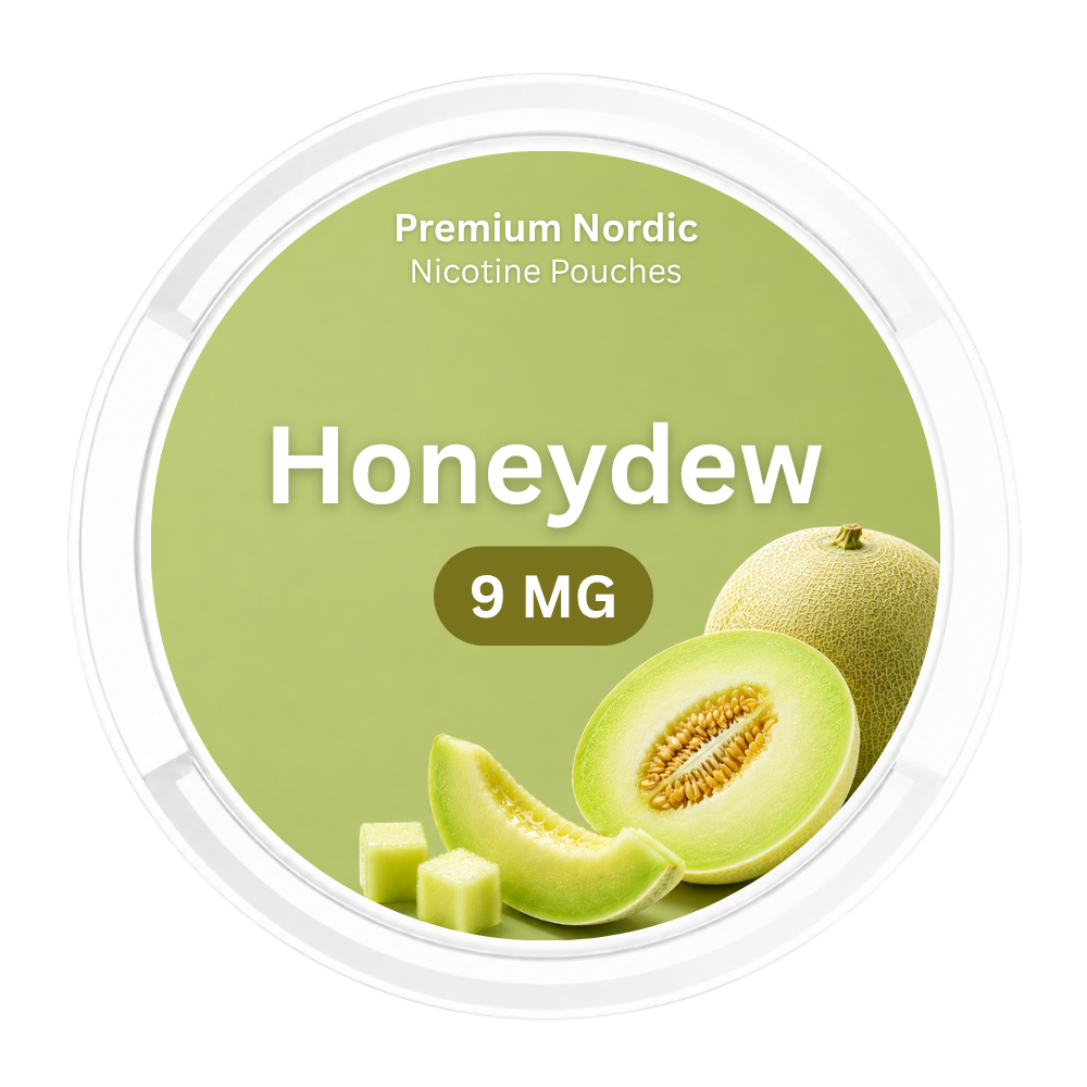 Premium Nordic Pouches Honeydew 9MG