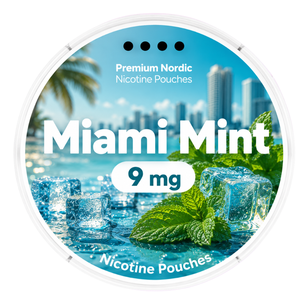 Premium Nordic Pouches Miami Mint 9MG