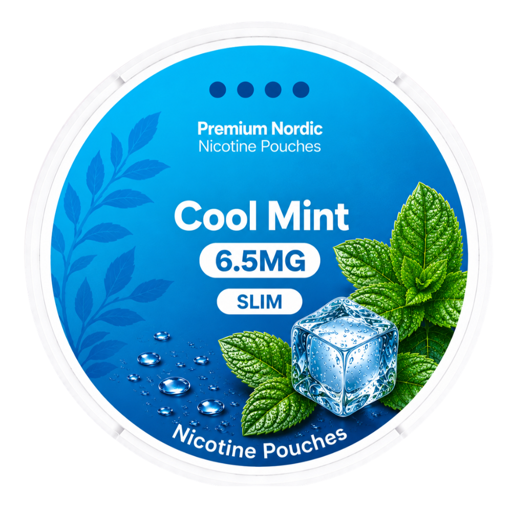 Premium Nordic Pouches Cool Mint 6.5MG