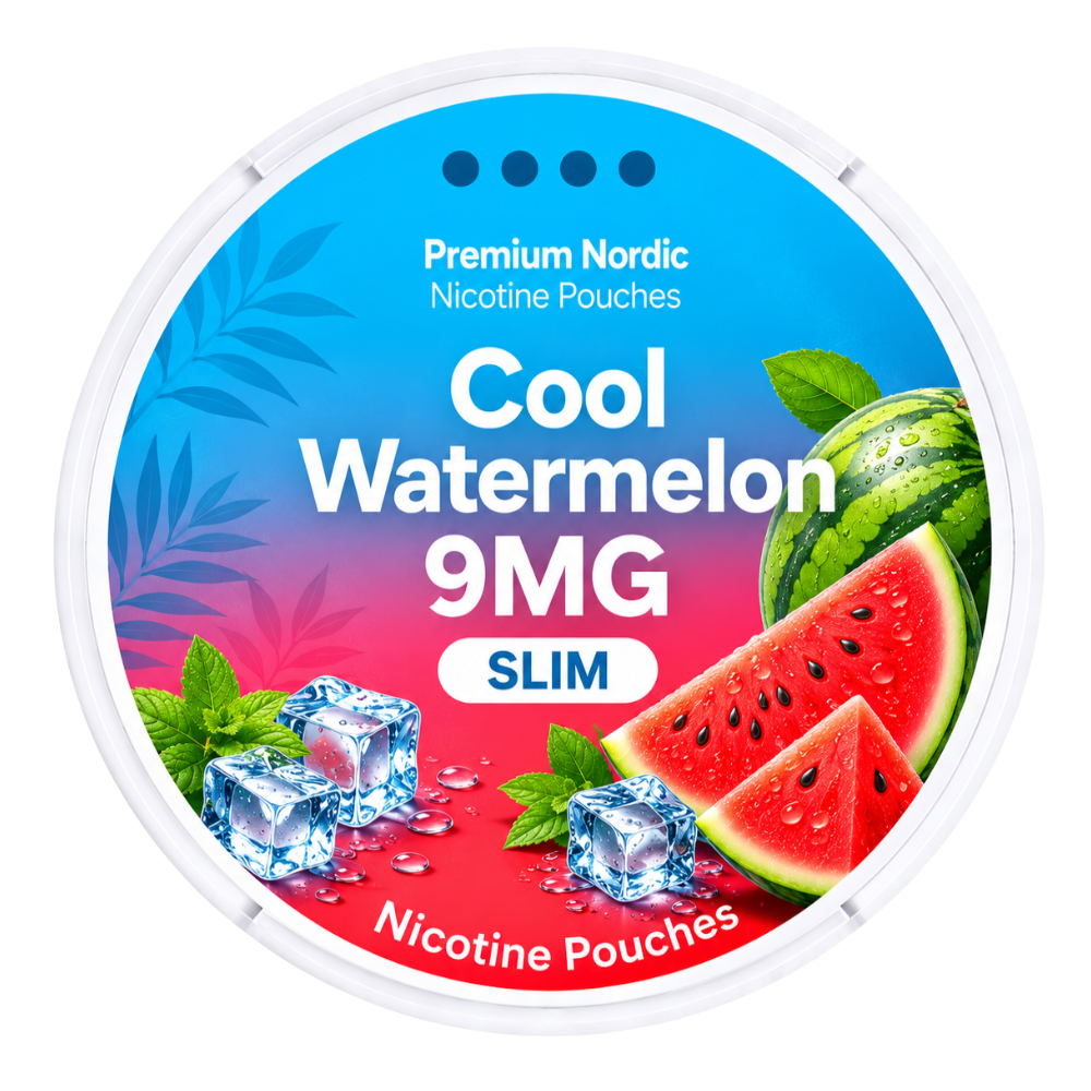 Premium Nordic Pouches Cool Watermelon 9MG