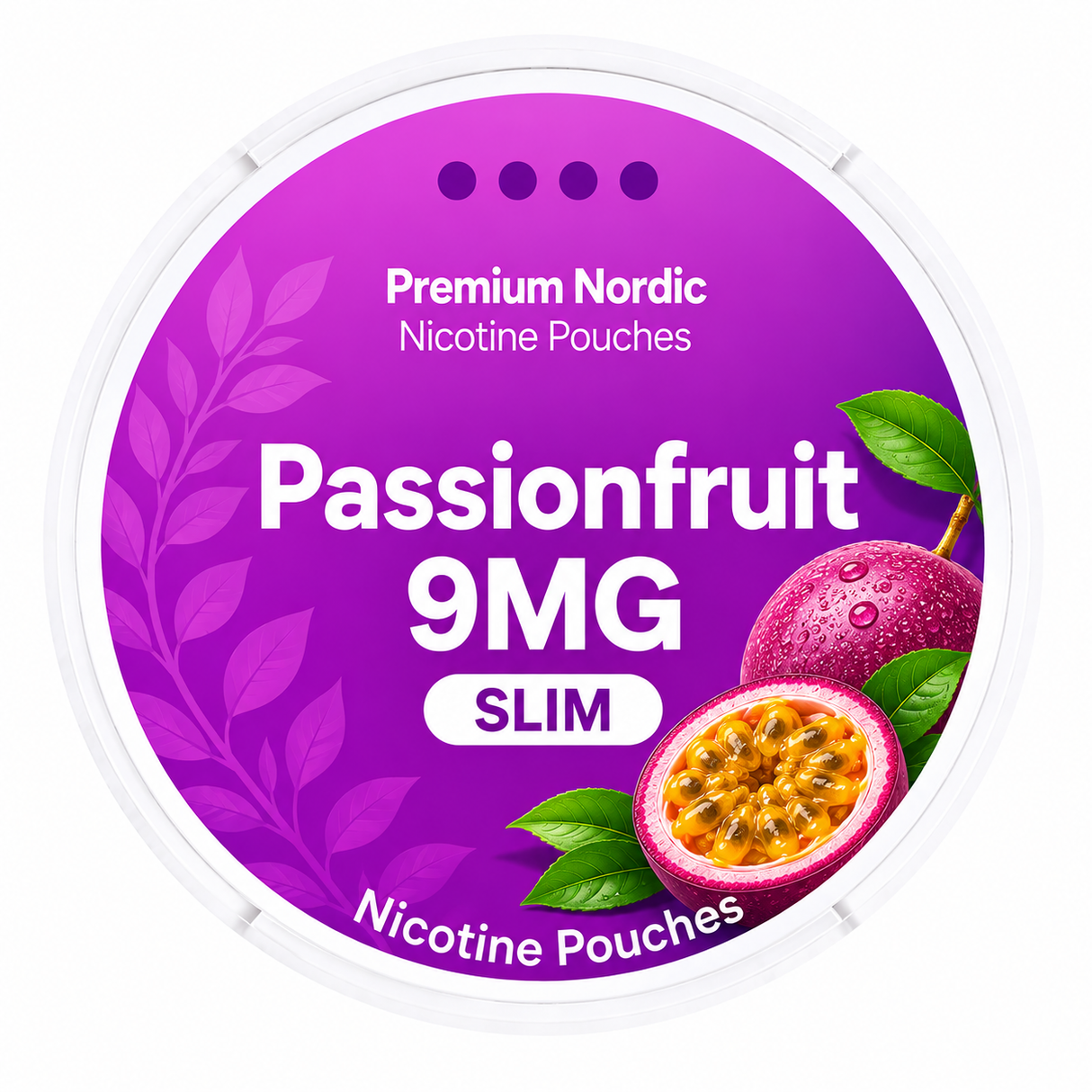 Premium Nordic Pouches Passionfruit 9MG