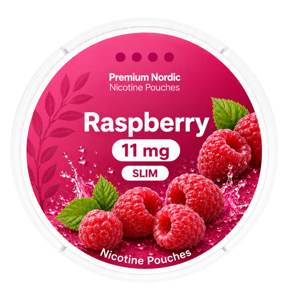 Premium Nordic Pouches Raspberry 11MG